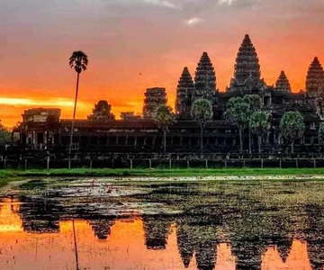 Siem Reap: Angkor Wat ao nascer do sol e excursão turística de 1 dia