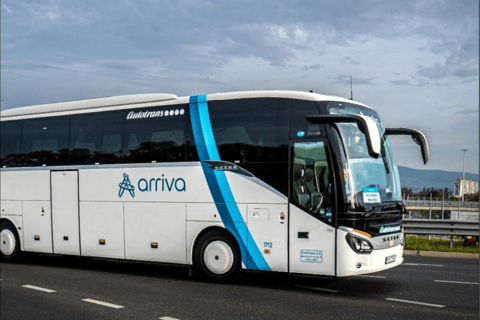 Bus Connecting between Zadar and Zagreb Singe from Zagreb to Zadar