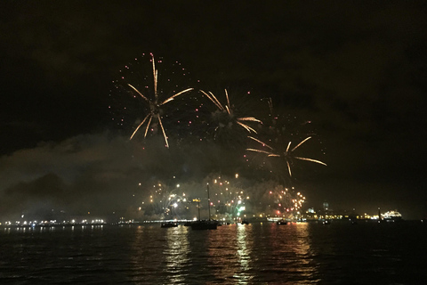 Sail into 2026: Lisbon Fireworks from the River