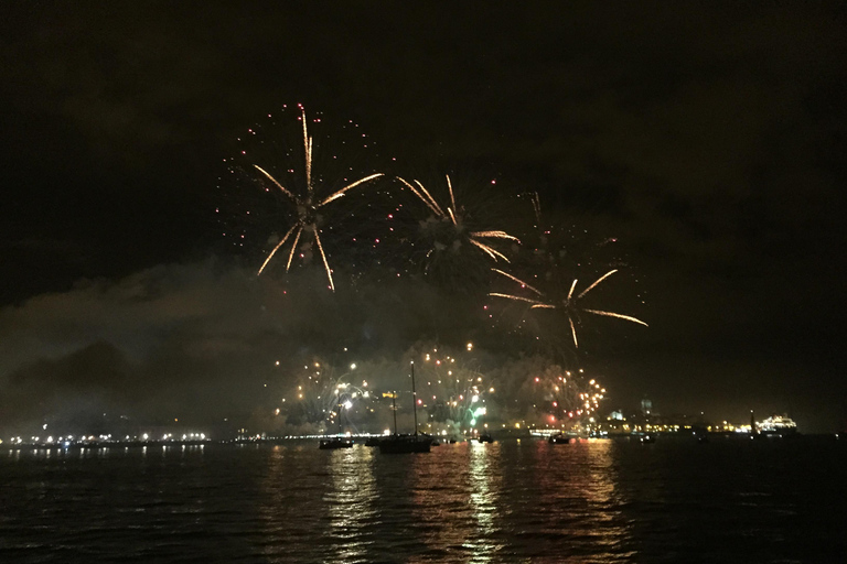 Sail into 2026: Lisbon Fireworks from the River