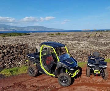 Buggy ride through the vineyards of Pico Island
