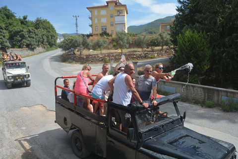 Alanya : Jeep Safari Tour Dim Cave All Inclusive Entry Lunch