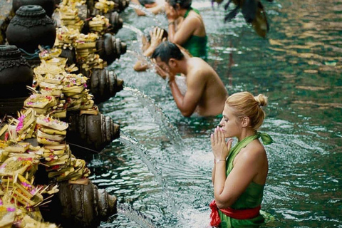 Bali: Visita guiada aos templos, cascatas e terraços de arrozTour de um dia com guia de turismo