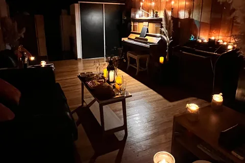 Buenos Aires: Concierto de piano, velas, vino y aperitivo gourmet.