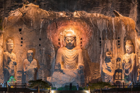 From Zhengzhou: Longmen Grottoes & Guanlin Day Trip Transfer, Entrance Ticket & Chinese-Speaking Guide