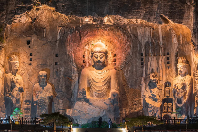 From Zhengzhou: Longmen Grottoes & Guanlin Day Trip Transfer, Entrance Ticket & Chinese-Speaking Guide