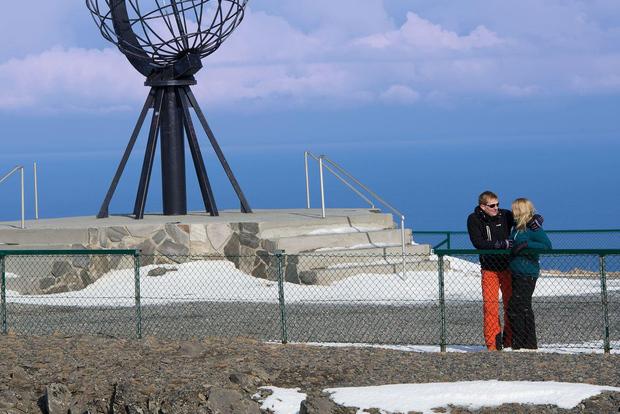 Honningsvåg: Excursión de invierno al Cabo Norte con ticket de entrada