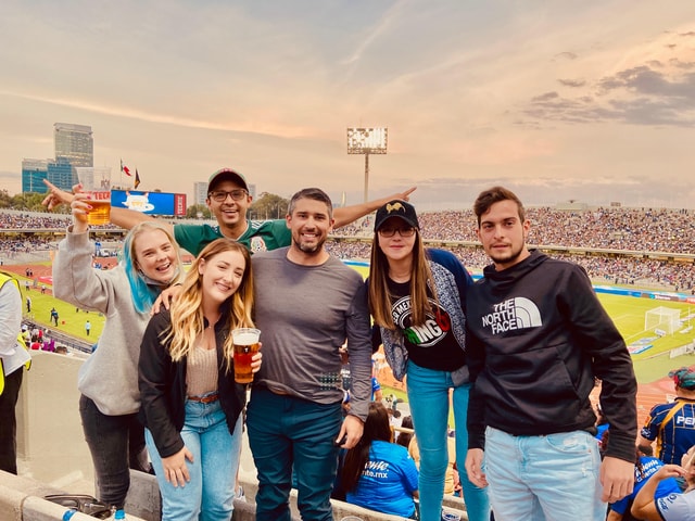 Mexico City: Join a Soccer Game with local & transport