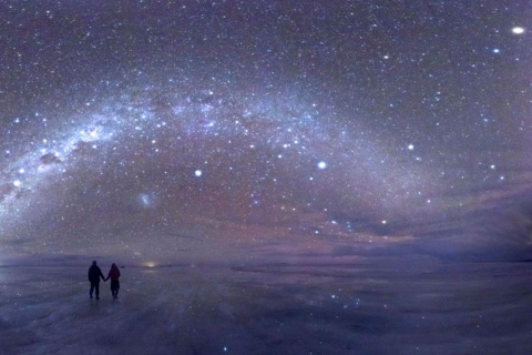 Uyuni: Noc estrellas + Amanecer en el Salar de Uyuni