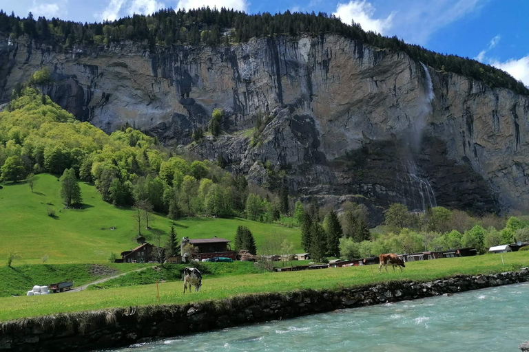 Interlaken: Lauterbrunnen Waterfall Tour with Pickup