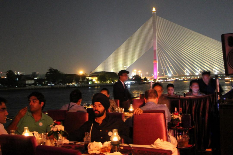 Bangkok: The Opulence Chao Phraya Lavish Dinner Cruise International Buffet Dinner for Foreigners