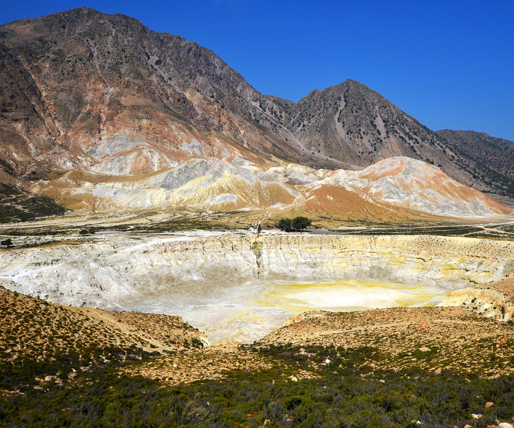 From Kos: Nisyros Island Volcano and Panagia Spiliani