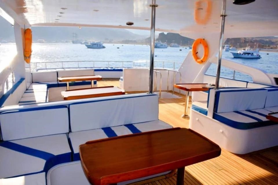 Sharm El Sheikh Excursión en barco a la isla de Tirán con traslados