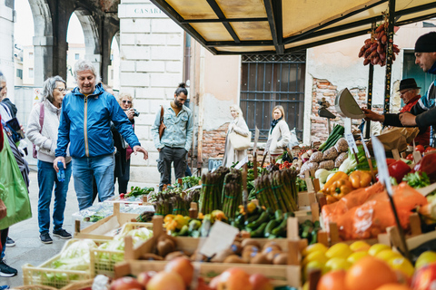 Venecia: visita al mercado de Rialto, clase de cocina práctica y almuerzo