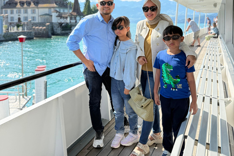 Interlaken: Lake Thun Cruise, St. Beatus Caves & Picnic Interlaken Thun Cruise, St. Beatus Caves & Picnic STP holder