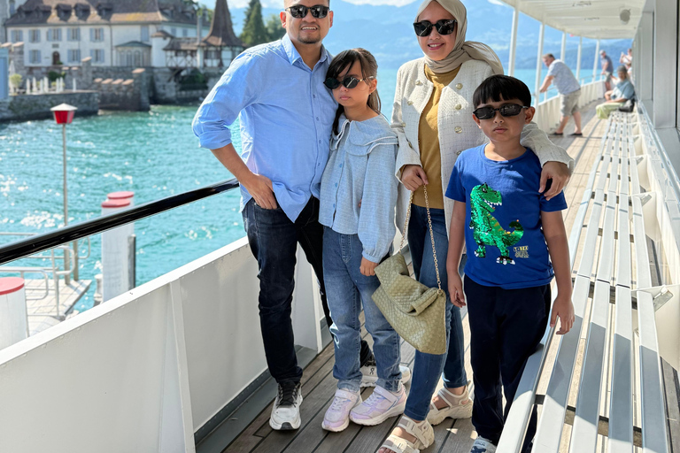 Interlaken: Lake Thun Cruise, St. Beatus Caves & Picnic Interlaken: Lake Thun Cruise, St. Beatus Caves & Picnic