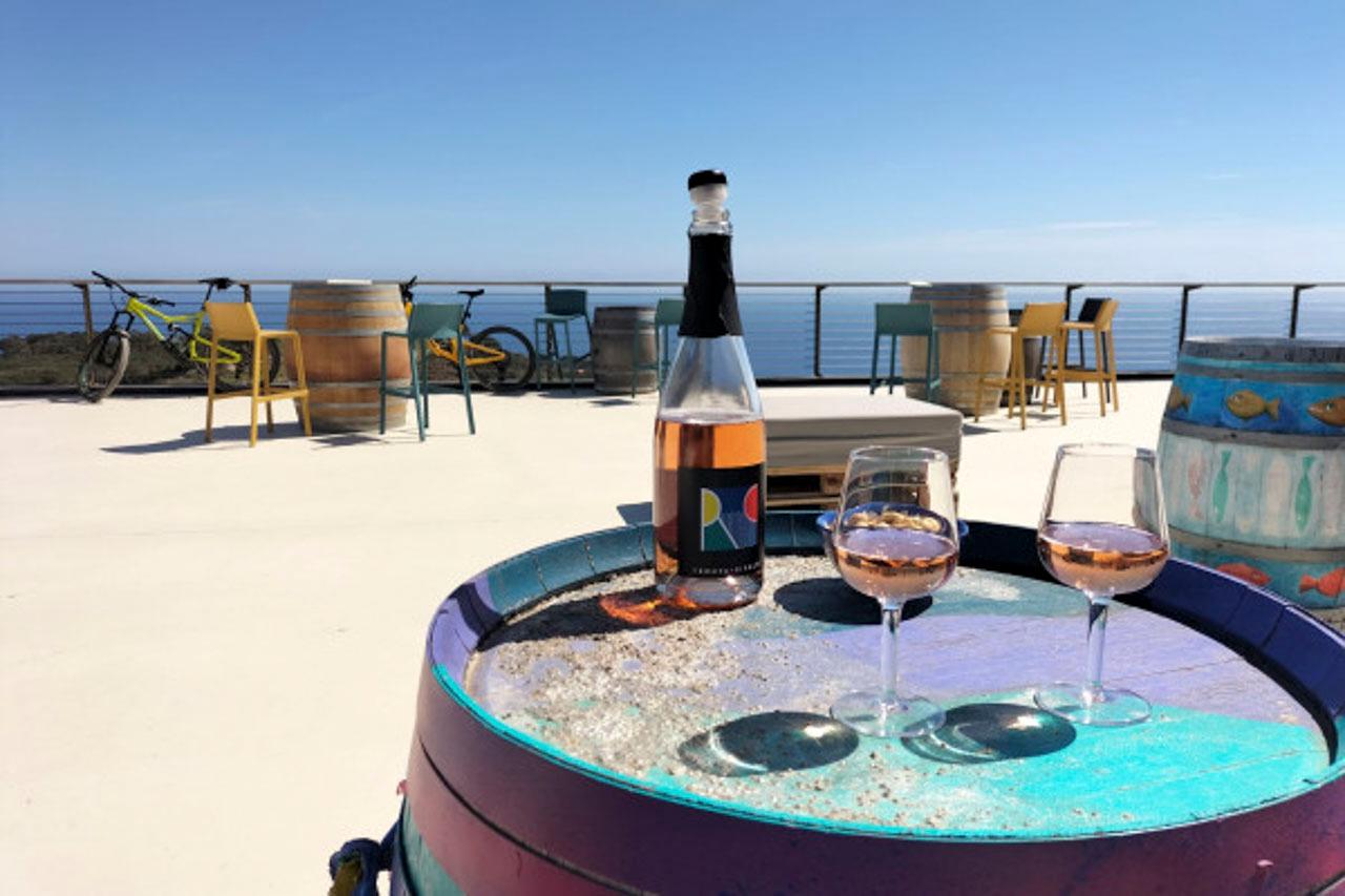 Ripalte mit dem E-Bike und Verkostung auf der schönsten Terrasse von Elba