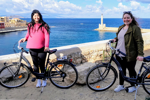 Chania: City Highlights Small Group Bike Tour
