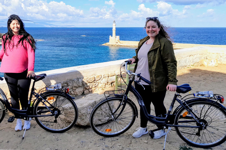 Chania: City Highlights Small Group Bike Tour