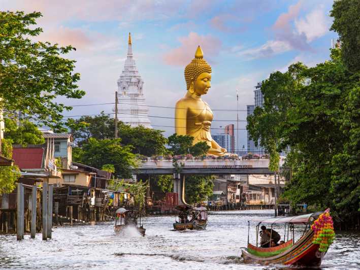 Bangkok: Kanäle von Bangkok & Chao Phraya Longtail Bootstour