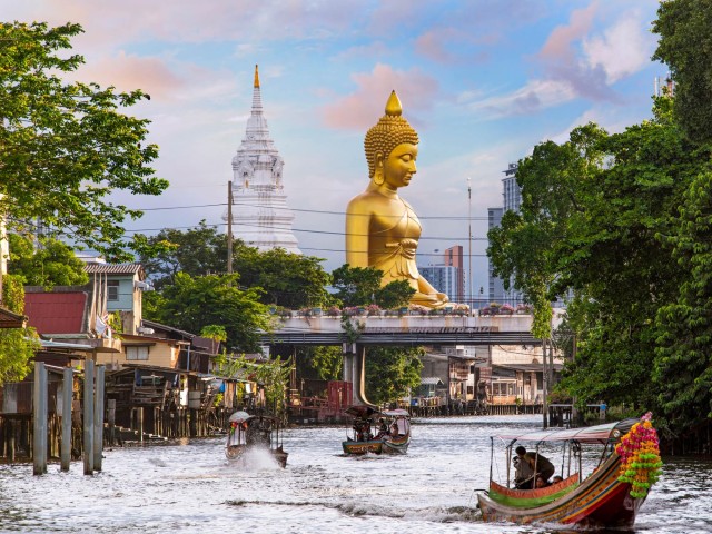 Visit Bangkok: Canales de Bangkok y Tour en barco por el Chao Phraya in Bangkok