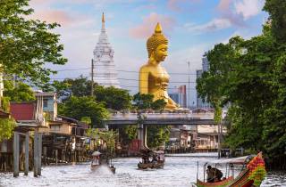 Bangkok: Kanäle von Bangkok & Chao Phraya Longtail Bootstour