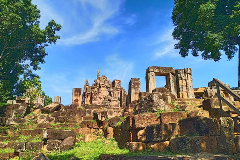 De Siem Reap: viagem de 1 dia a Battambang com passeio de trem de bambu