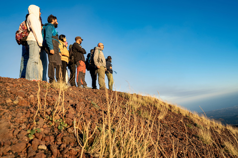 Catania: Etna Zonsondergang Tour (Wintereditie Dep om 11.30 uur)