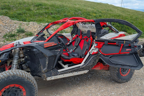 Tbilisi: Buggy Off-Road Adventure with Pickup. PRivat This option is priced per bag.
