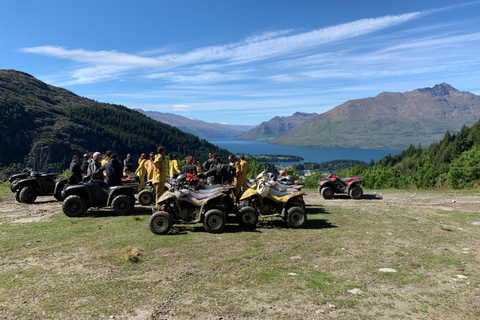 Queenstown: Aventura de quadriciclo com vistas deslumbrantesAcima das quadras do horizonte