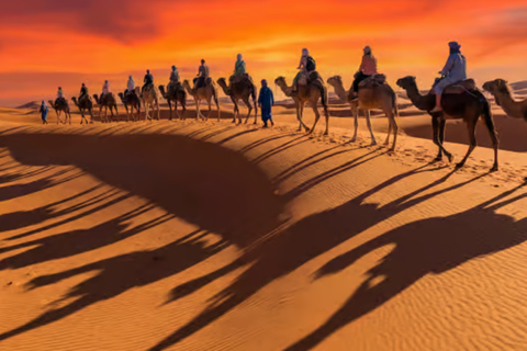 From Marrakech: 3-Day Merzouga Tour with Camel Trek & Luxury Camp Shared Standard Sahara Tour – Popular Choice
