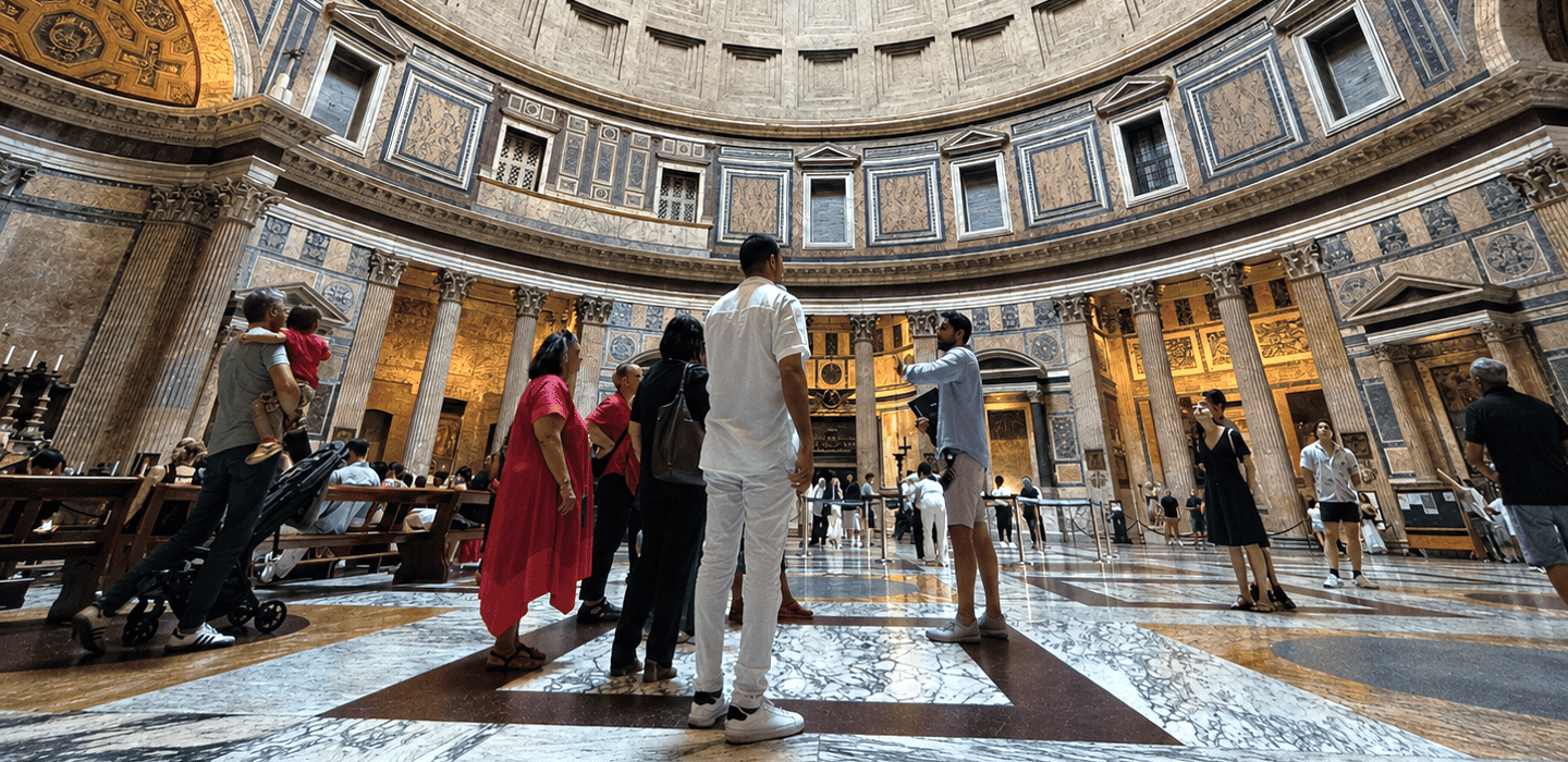Rom: Pantheon Kleingruppen-Führung mit Eintrittskarte Rom: Pantheon Kleingruppen-Führung mit Eintrittskarte