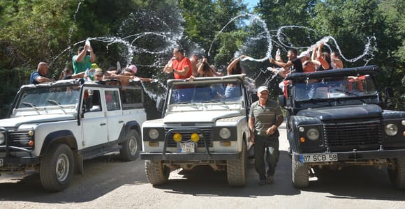 Alanya Jeep Safari: Waterfalls, Canyon & Dim River