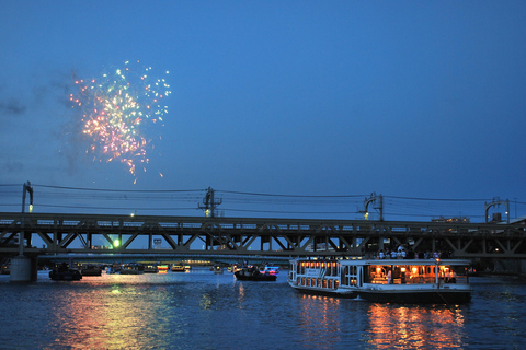 25th July 2026: Tokyo Sumida River Fireworks Dinner Cruise
