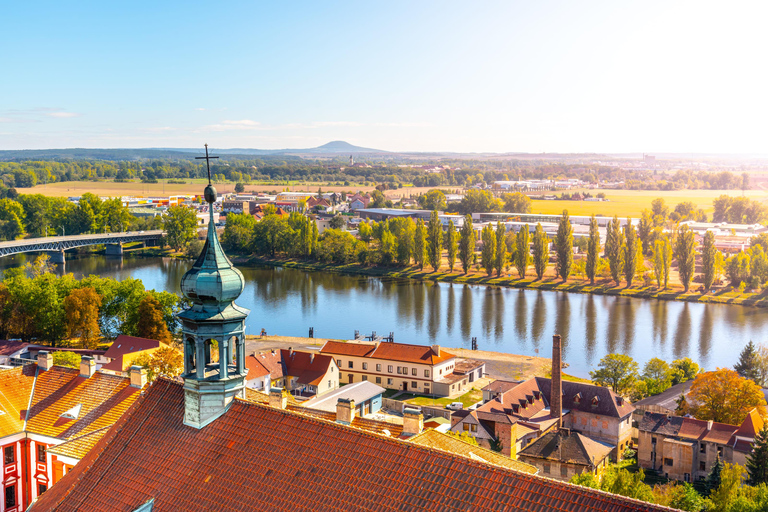 From Prague: Terezín Concentration Camp and the town of Litomerice. From Prague: Terezín Concentration Camp and the town of Litoměřice.