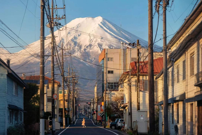 Fuji och Kawaguchisjön Tokyo: Fuji-berget &amp; Kawaguchi-sjön Instagram DagsutflyktFrån Tokyo: Fuji-berget och Oshino Hakkai familjeutflykt