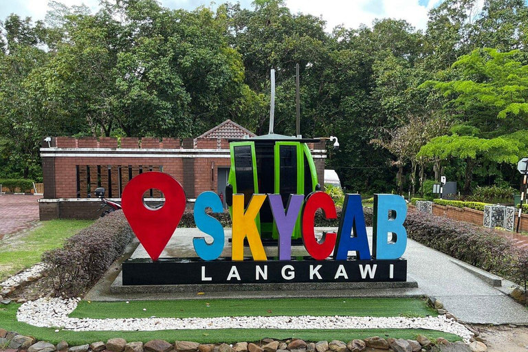 Ticket de entrada para el teleférico y el puente colgante de Langkawi