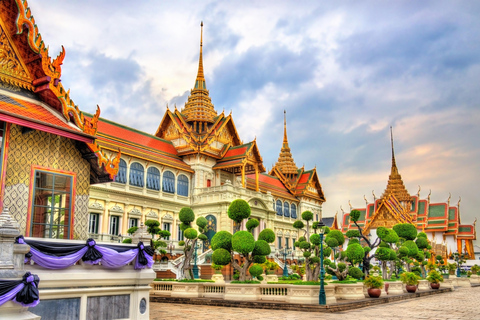 Bangkok - Rundtur Guidad tur till Grand Palace, Wat Pho och Wat Arun