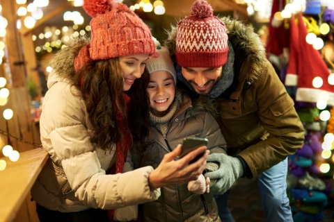Luxemburg: Kerstmarkt-smartphonespelLuxemburg: Kerstmarkt Smartphone Game (Engels)