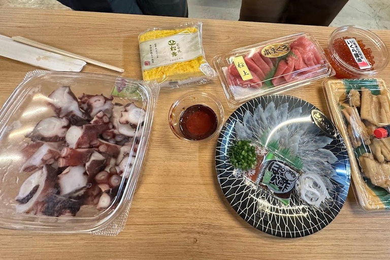 Tokyo - Fiskmarknad Tsukiji fiskmarknad - kulinarisk och pedagogisk rundturTokyo - Fiskmarknaden Tsukiji fiskmarknad Special Foodie Rundvandring