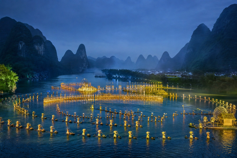 YangShuo: Impression Liu Sanjie Show Ticket with Options A2 President VIP | Tea Break, Drinks & Premium View