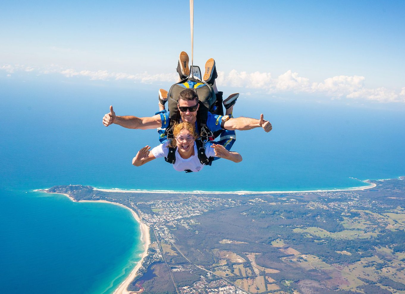 Byron Bay Tandem Skydive med mulighed for transfer