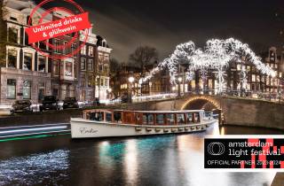 Amsterdam: Lichterfest All-Inclusive-Kanal-Kreuzfahrt