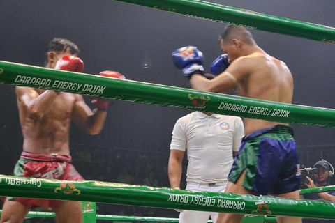 Guarda la boxe tradizionale Khmer in diretta a Phnom Penh