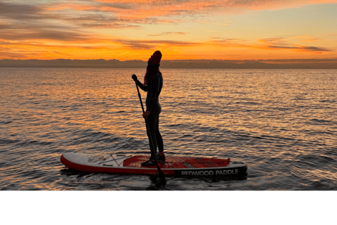 Barcelona: Excursión en Paddleboard al amanecer con fotos&amp;vídeos4k