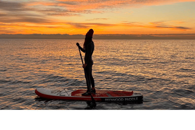 Barcelona: Excursión en Paddleboard al amanecer con fotos&amp;vídeos4k