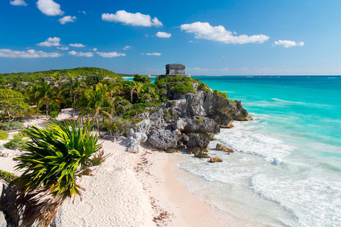 Cancun: Tulum Ruins, Akumal Turtles, Cenote & Caves Snorkel From Cancun
