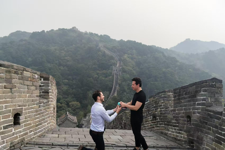 Beijing: Mutianyu Great Wall Chairlift Up & Toboggan Down Meet at Kempinski Hotel