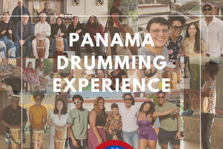 Panama Drumming Cultural Immersive Experience z lokalnym profesjonalistą