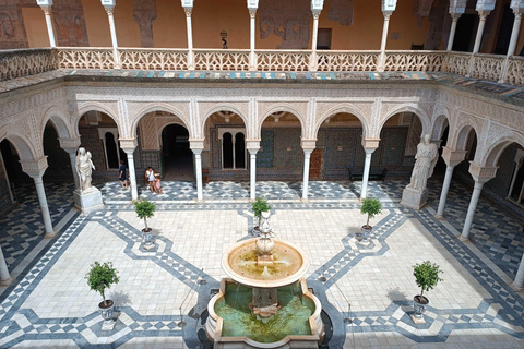 Sevilla: Geführte Tour durch die Casa de Pilatos mit Tickets